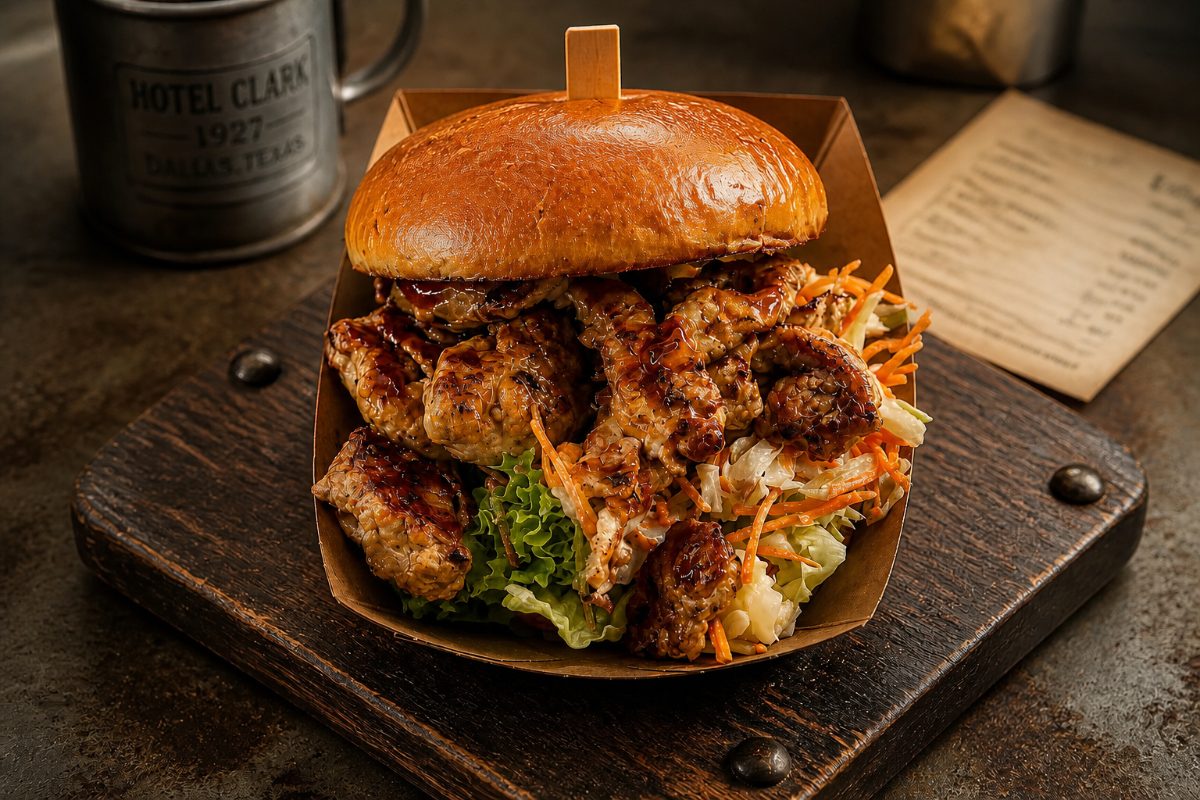 Spanferkel-Burger